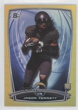 2014 Bowman Rookies Gold Foil 57/399 Jason Verrett #4 0l2