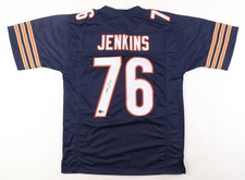 Teven Jenkins-Signed Chicago Bears Jersey BAS Beckett Auto XL