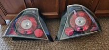 2001-2005 Honda Civic Coupe Mach Carbon Fiber Altezza Style Tail Lights