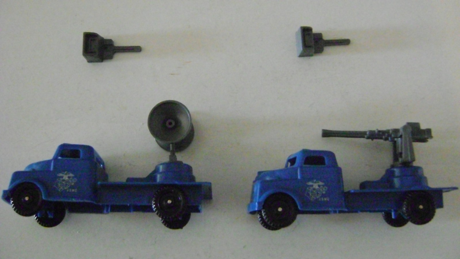 PYRO BLUE TRUCK SET-reproduction (Microwave Sound &Gun}