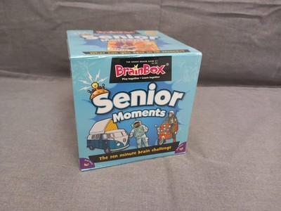 BrainBox Senior Moments - Educational Brain Challenge Quiz Memory Game 55+