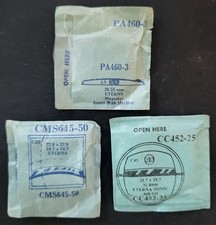 Montre vintage Eterna & Zodiaque cristaux - 6 pièces - Lot horloger NOS