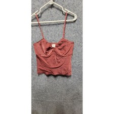 No Boundaries Women's Woven Cami W/Box Wild Ginger Size L 12-14 