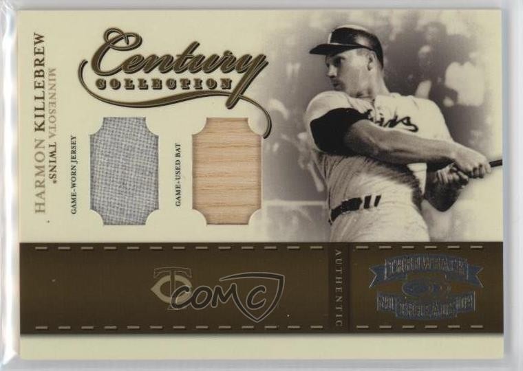 2004 Donruss Throwback Threads Combo 11/50 Harmon Killebrew #CC-30 HOF a8r
