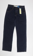 Nickelson Men Blue Straight Denim Jeans Size 50 Regular Fit