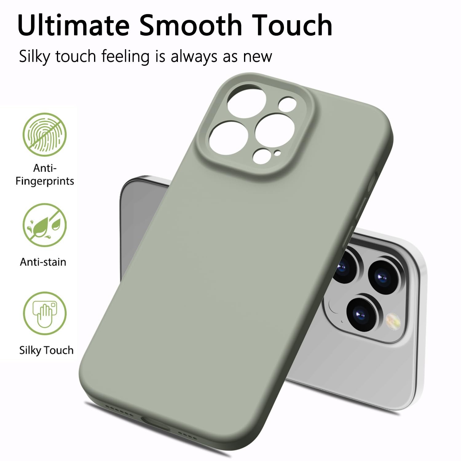 Coque de Protection Mate iPhone 14 Pro Max Luxe - Finition Microfibre de Précision