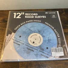 Vinyl Record Inner Sleeves: 12" Anti-Static Rice Paper LP Sleeves Album Record A