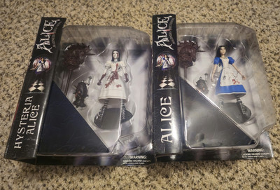 Alice: Madness Returns Hysteria Alice Action Figure Boxed w/ Stand (Unopened)