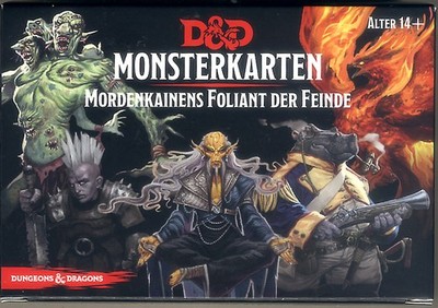 D&D Monsterkarten - Mordenkainens Foliant der Feinde, Gale Force 9, Deutsch