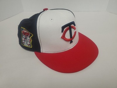 Minnesota Twins Mens Hat Red White New Era 9Fifty Rare