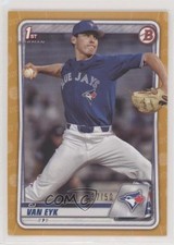 2020 Bowman Draft Gold Border 37/50 CJ Van Eyk #BD-93 7i2