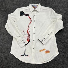 ROBERT GRAHAM Pinot Noir 2 Long Sleeve Button Down Shirt Men's Size XL