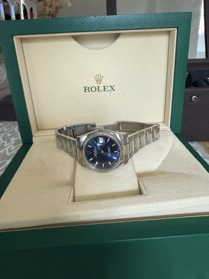 Rolex 15200 Oyster Perpetual Date 34mm Blue UK