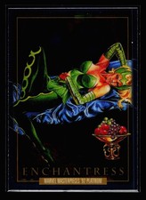 2024 SkyBox Marvel Masterpieces '92 Platinum Card #21 Enchantress