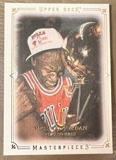 MICHAEL JORDAN 2009-10 Upper Deck Masterpieces Canvas #MA-JO BULLS