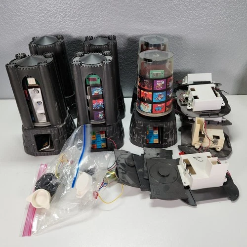 6 Vintage 1981 Dark Tower Milton Bradley Towers Only, has issues/Parts Only