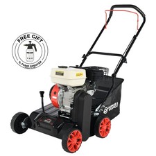 Petrol Lawn Scarifier Aerator 212cc with Adjustable Height