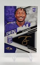 2023 Panini Donruss Elite Pen Pals Zay Flowers #PPZF (AU, RC)
