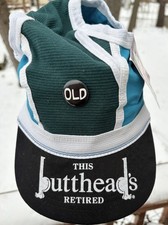 Vtg 90s Genuine BUTTHEAD Cap Funny Humor Novelty Hat 1992 Laid Back gifts