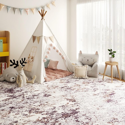 Ruggables Washable Rugs 5x7 - Non Slip Soft Abstract Area Rug, Machine Washab... - Picture 4 of 9