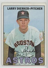 1967 Topps Larry Dierker #498 0an