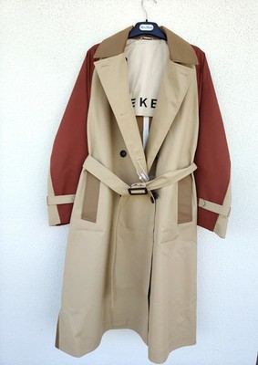  MAX MARA Wende-Trenchcoat aus Baumwollgabardinen It42, De38, Fr40, Gb10, Us8