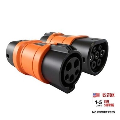 Type 1 to Type 2 EV Charger Adapter | Converts SAE J1772 to IEC 62196 |