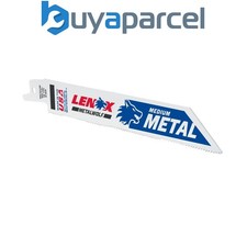 Image of Lenox MetalWolf Wave Edge Reciprocating Saw Blade 152x 19 x 0.9mm 10 TPI Pack 25