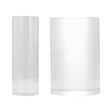 Espositore cilindrico in acrilico, espositore da tavolo, organizer, blocco in