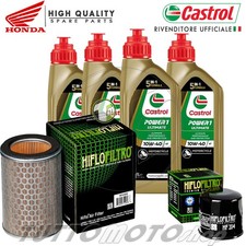 Tagliando HONDA CBF 600 N-S / ABS 2005 2006 2007 Olio Castrol Ultimate Filtri