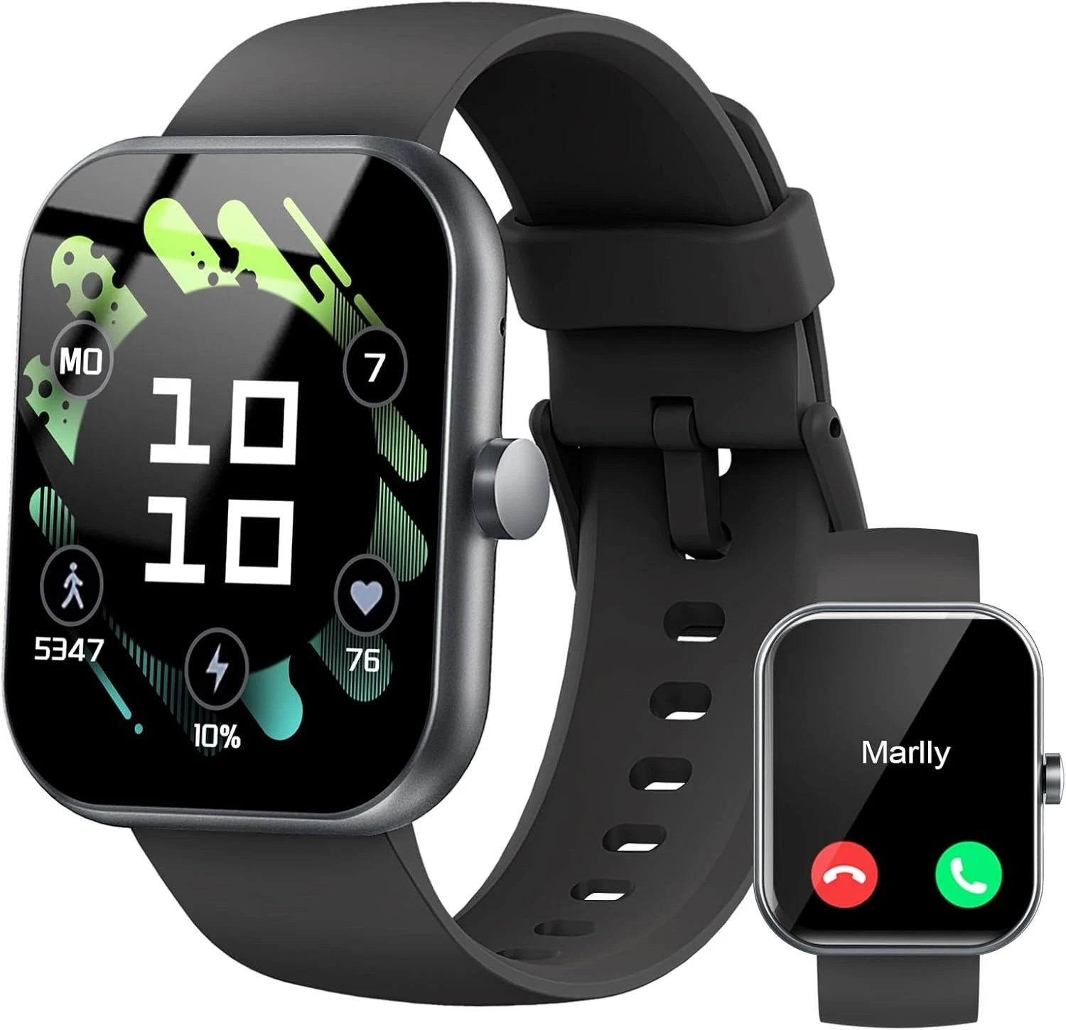 Smart Watch Men Women with Phone Function Wristwatch for iPhone Samsung Huawei