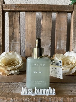 Sand + Fog Spa Day EDP Oil 1.7oz Fresh Bergamot Lemon Coconut Long Lasting Scent