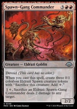 Magic/MTG Spawn-Gang Commander MH3-140 Uncommon Englisch NM