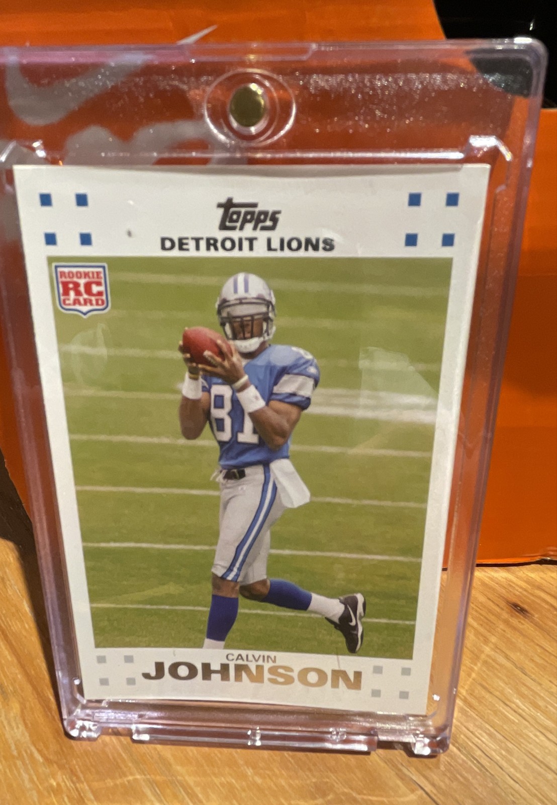 Calvin Johnson Topps Exclusive Rookies #2 Base