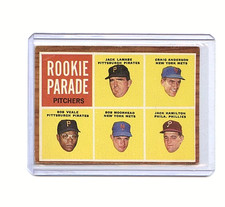 1962 Topps Rookie Parade Bob Veale/ Jack Hamilton #593 HI ⭐️💥🎯  VGEX