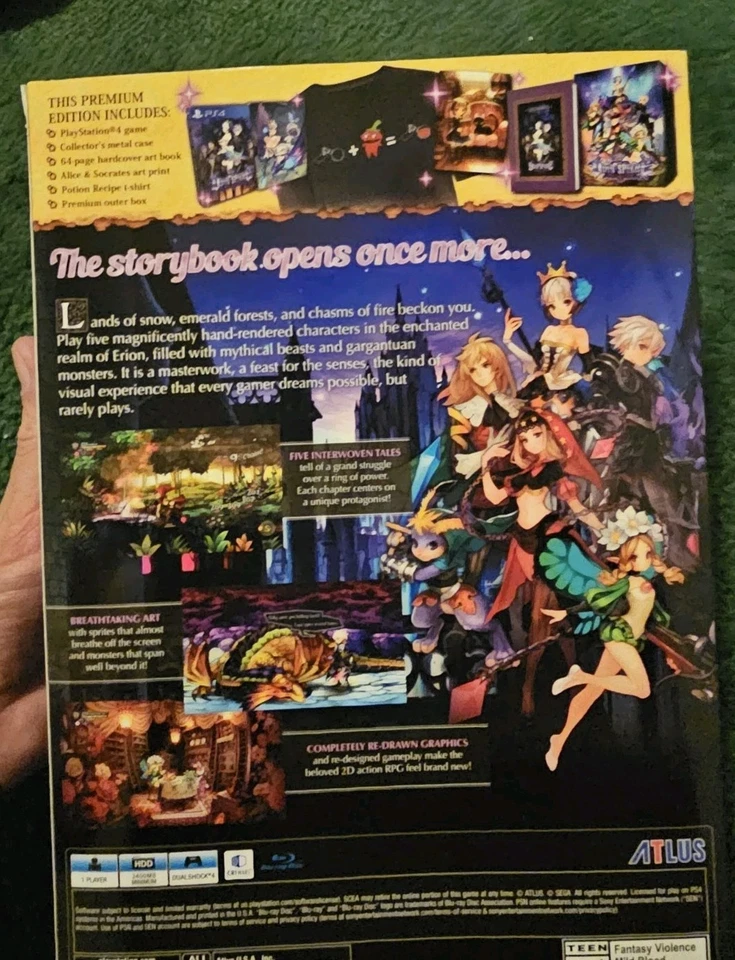 Odin Sphere Leifthrasir: Storybook Edition (Sony PlayStation 4, 2016) - Image 2 of 2