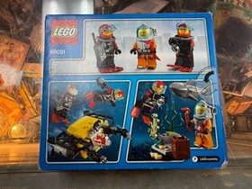Lego City 60091 Deep Sea Starter Set Brand New, 90 Pcs.