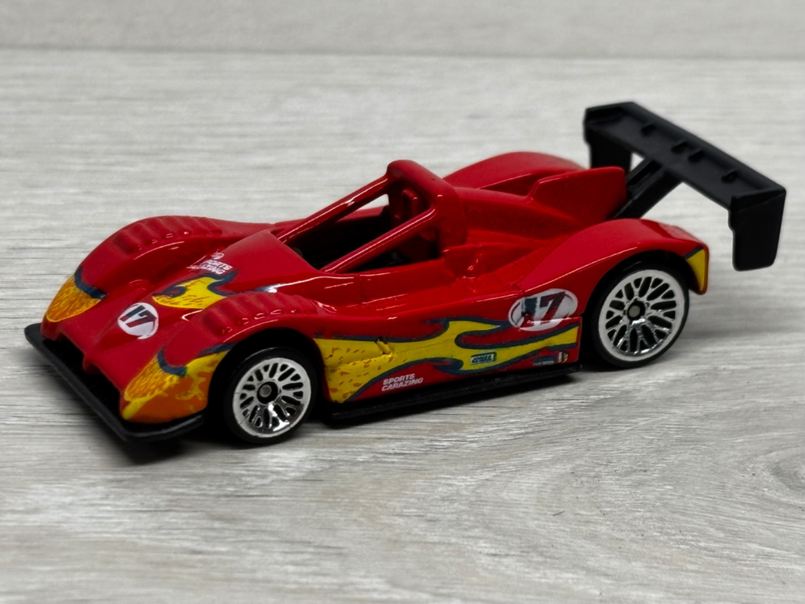 Hot Wheels 2000 First Editions Ferrari 333 SP in Red LW #071