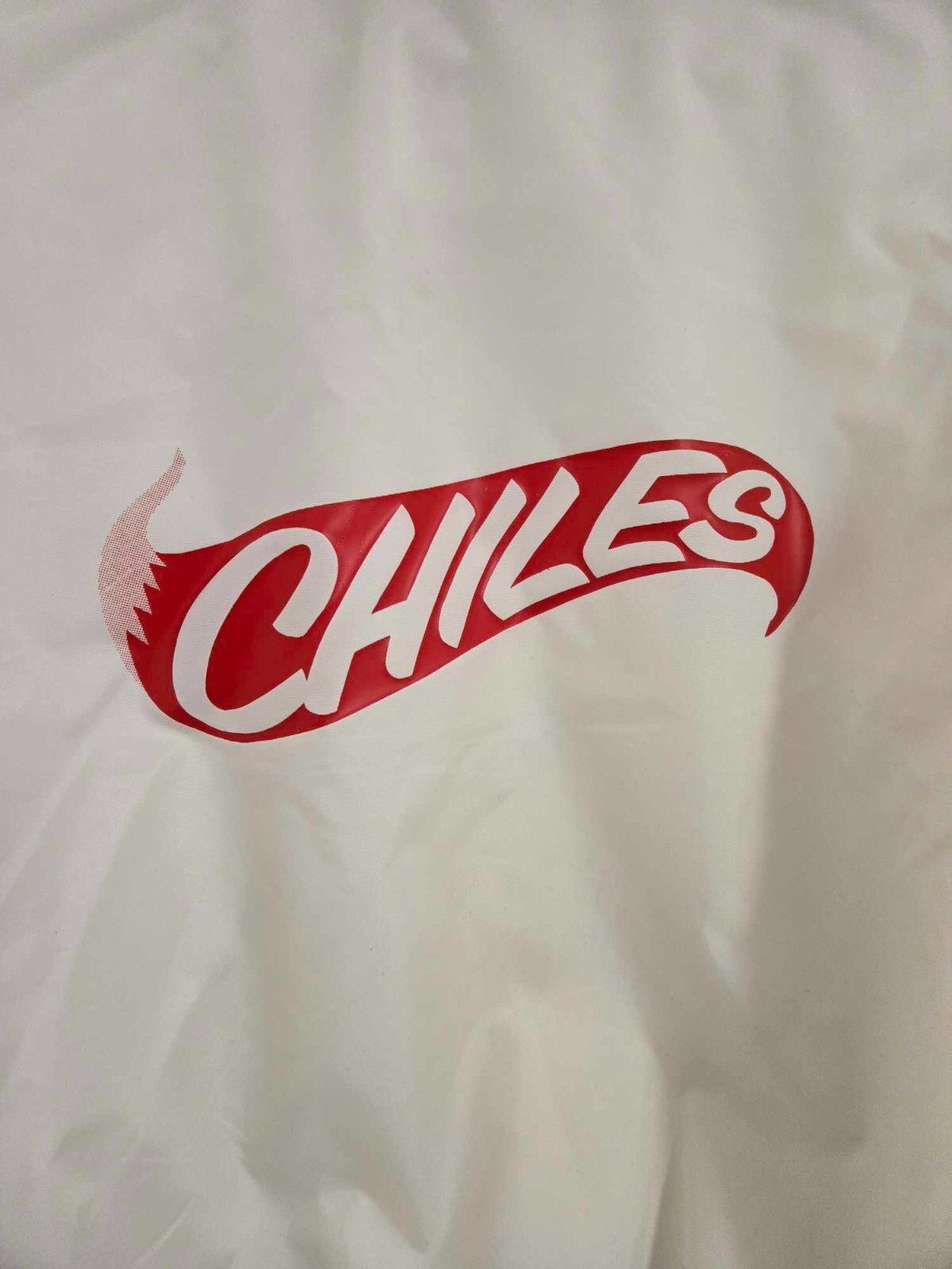 De Long Vintage Windless Pullover Jacket White Li… - image 12