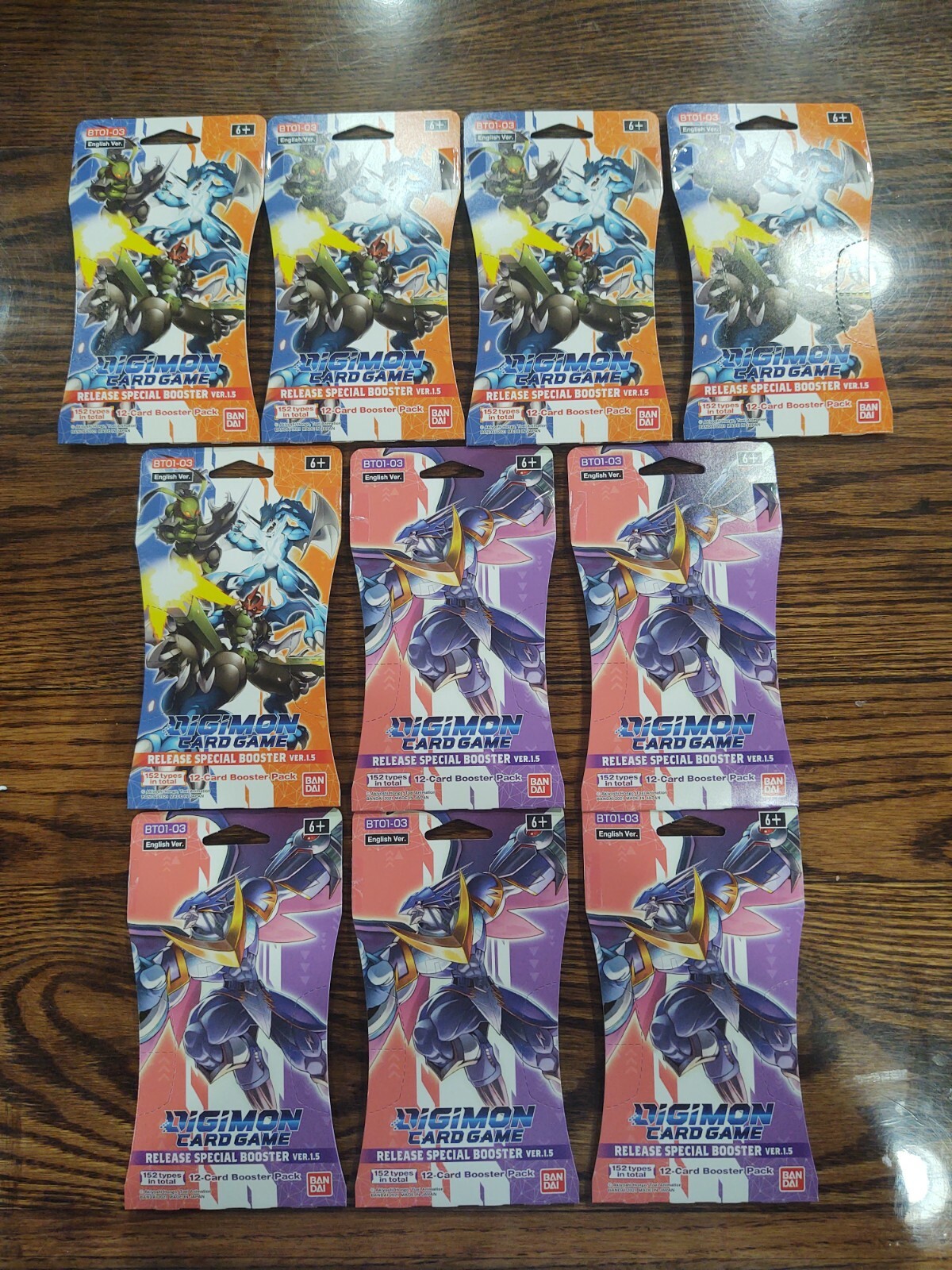 Bandai BT01-03 Digimon Card Game Release Special Booster Ver 1.5 for sale  online | eBay