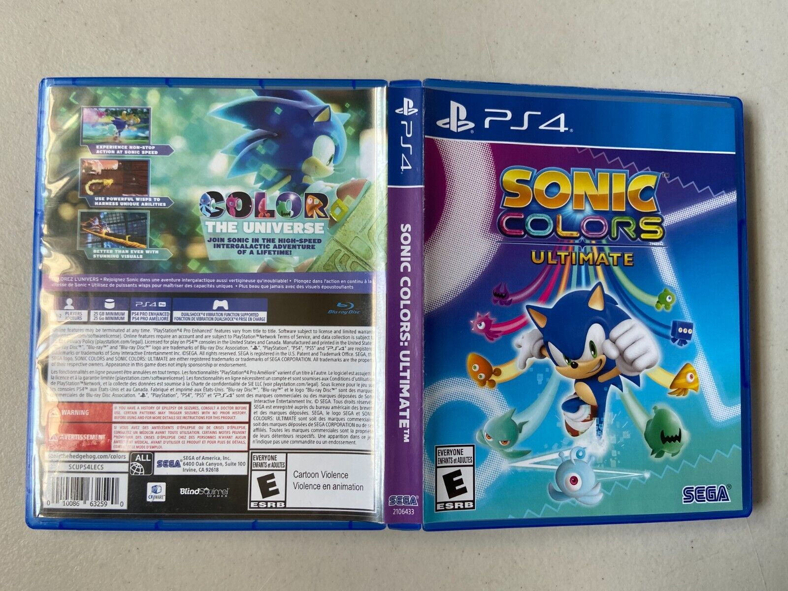 Sonic Colors: Ultimate - PS4 Games