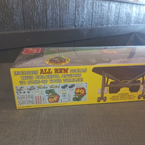 AMT RAT FINK 1:25 Fruehauf Beaded Van Trailer Hauler Model Kit AMT1292 Sealed! - Picture 8 of 15