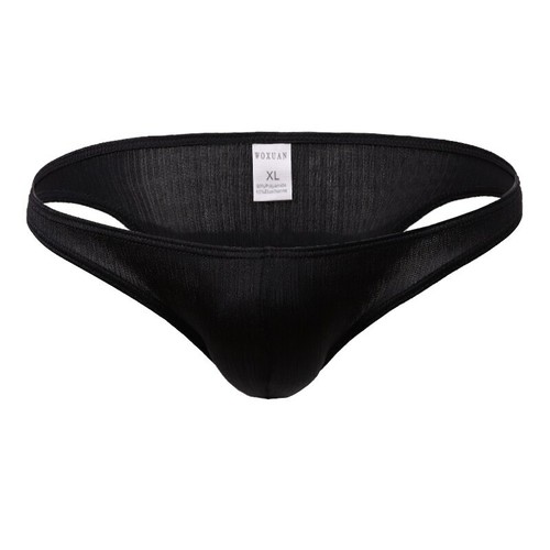 Mutandine uomo intimo senza cuciture traspiranti uomo vita bassa slip intimo morbido - Foto 7 di 18