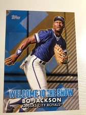 2022 Topps Welcome to the Show Jumbo 5x7 01/10 Bo Jackson Royals WTTS-33