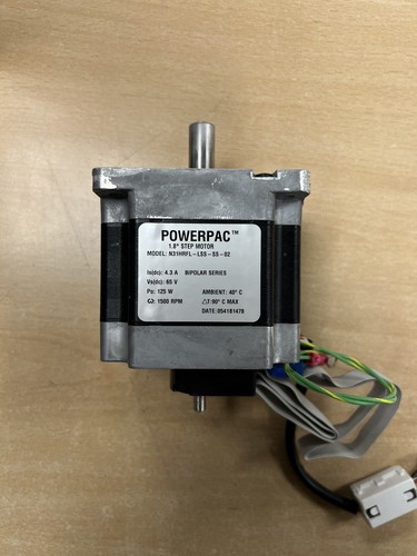 POWERPAC N31HRFL-LSS-SS-02 Schrittmotor, Stellmotor 1500RPM 1,8° 170V 4.3 A - Bild 1 von 3