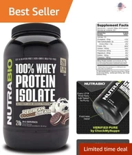 Premium Whey Protein Isolate - Ideal for Weight Loss - Cookies and Cream, 2