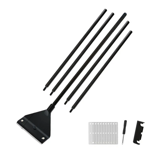 Aquarium Stainless Steel Fish Tank Algae Removal Scraper Aquatic Cleaning Tool - Bild 18 von 34