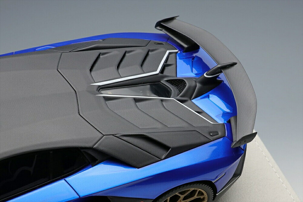 【中古】アイドロン 1/18 Lamborghini Aventador SVJ 63 2018(ブルーネザンス) ミニカー[10][240006513089] 中古】アイドロン 1/18 Lamborghini Aventador SVJ 63 2018
