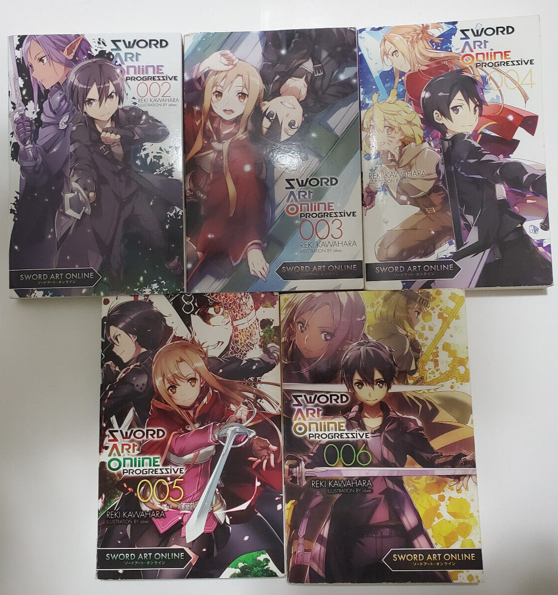 Sword Art Online Vol 2 3 4 5 6 Progresivo Reki Kawahara Yen