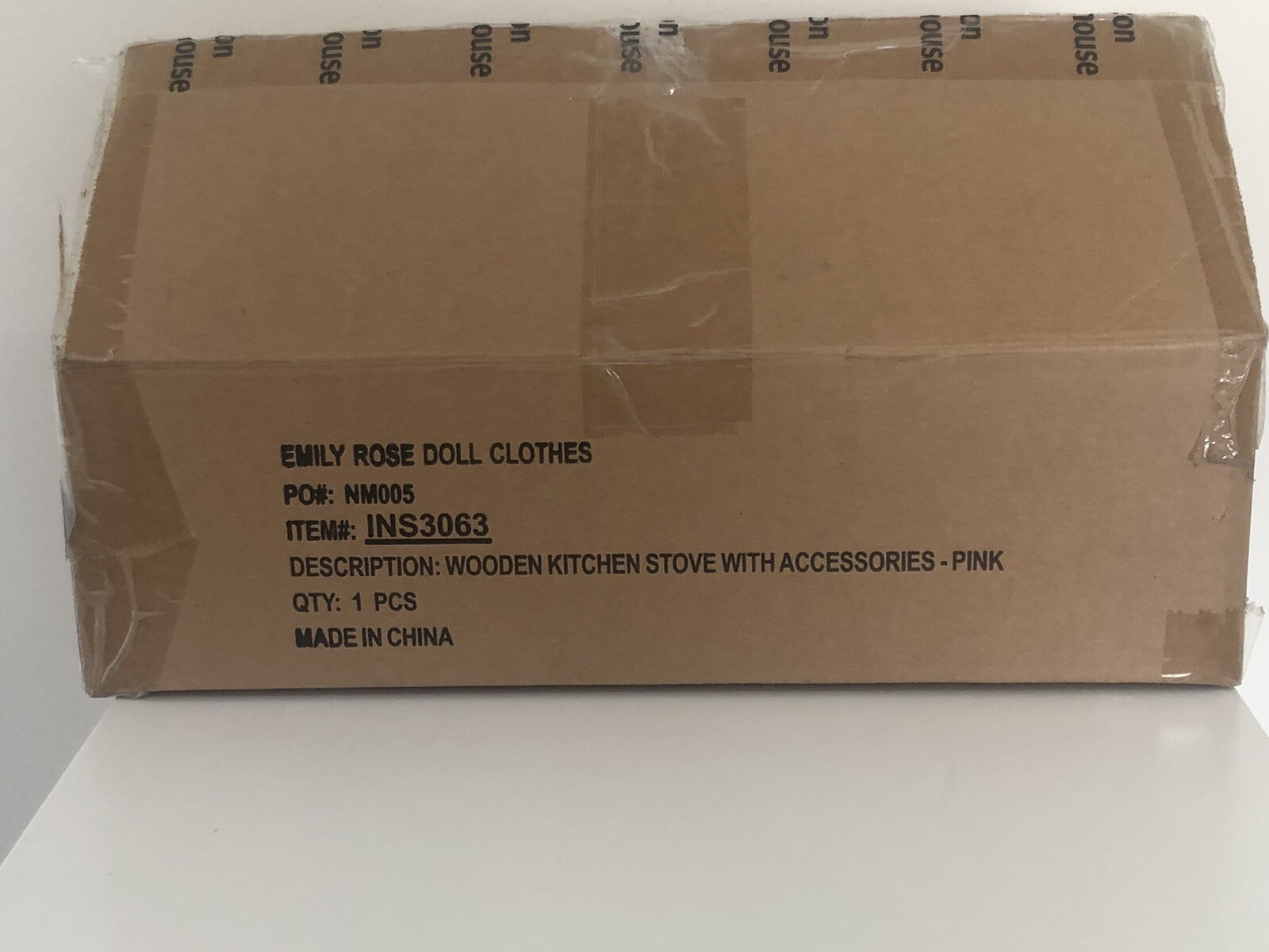 Emily Rose Wood Kitchen and Accessories 14 inches Pink multicolored eBay